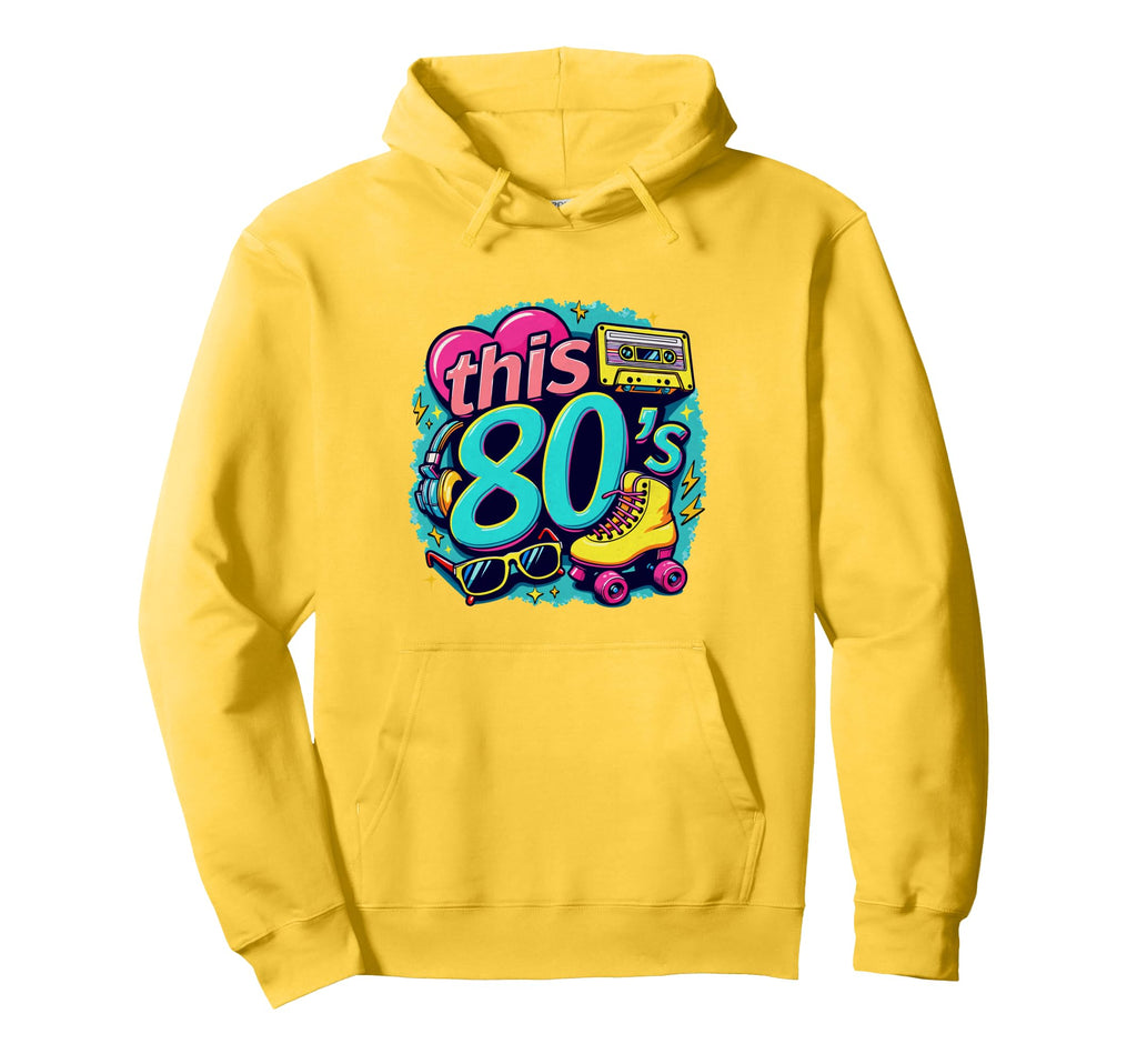 This 80S Bro Cassette Roller Skates Party Hoodie - Graphic Print Men Women - T-Shirt, Sweatshirt, Hoodie