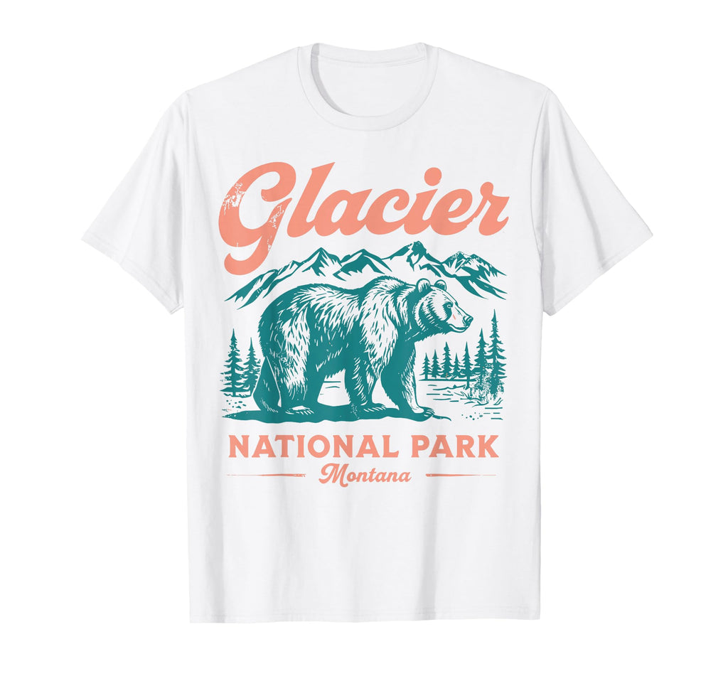 Glacier National Park Montana Usa T-Shirt - Streetwear Style Men Women - T-Shirt, Sweatshirt, Hoodie