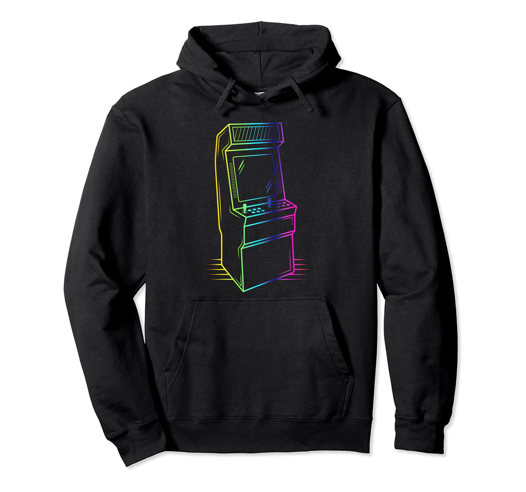 80S Video Game Arcade 90S Gamer Gaming Hoodie - Trendy Graphic Men Women - T-Shirt, Sweatshirt, Hoodie