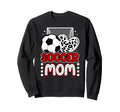 Soccer Mom Soccer Player Mother Heart Sweatshirt - Custom Art Print Unisex - T-Shirt, Sweatshirt, Hoodie