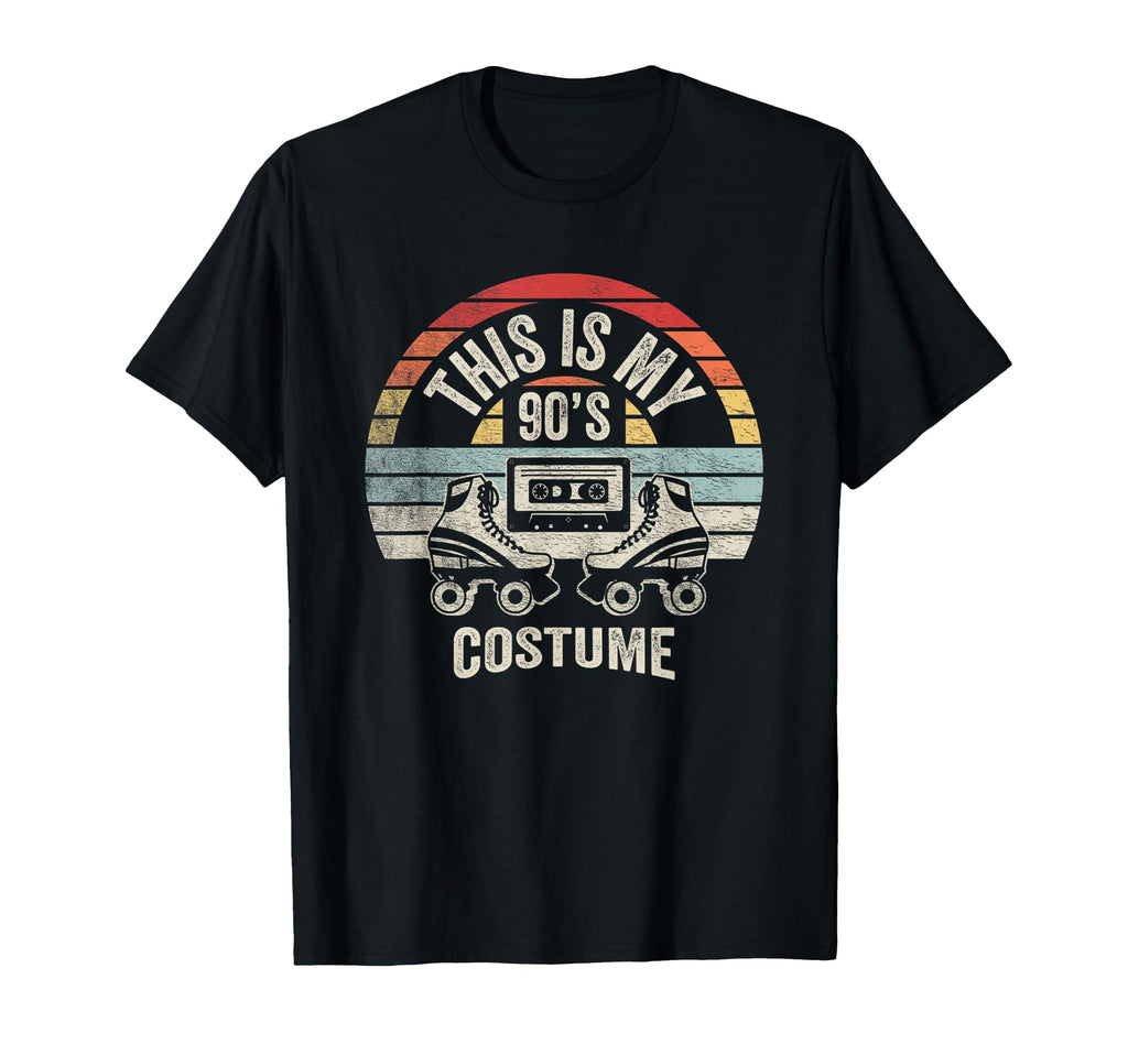 This Is My 90S Costume Cassette Roller T-Shirt - Trendy Graphic for Adults - T-Shirt, Sweatshirt, Hoodie