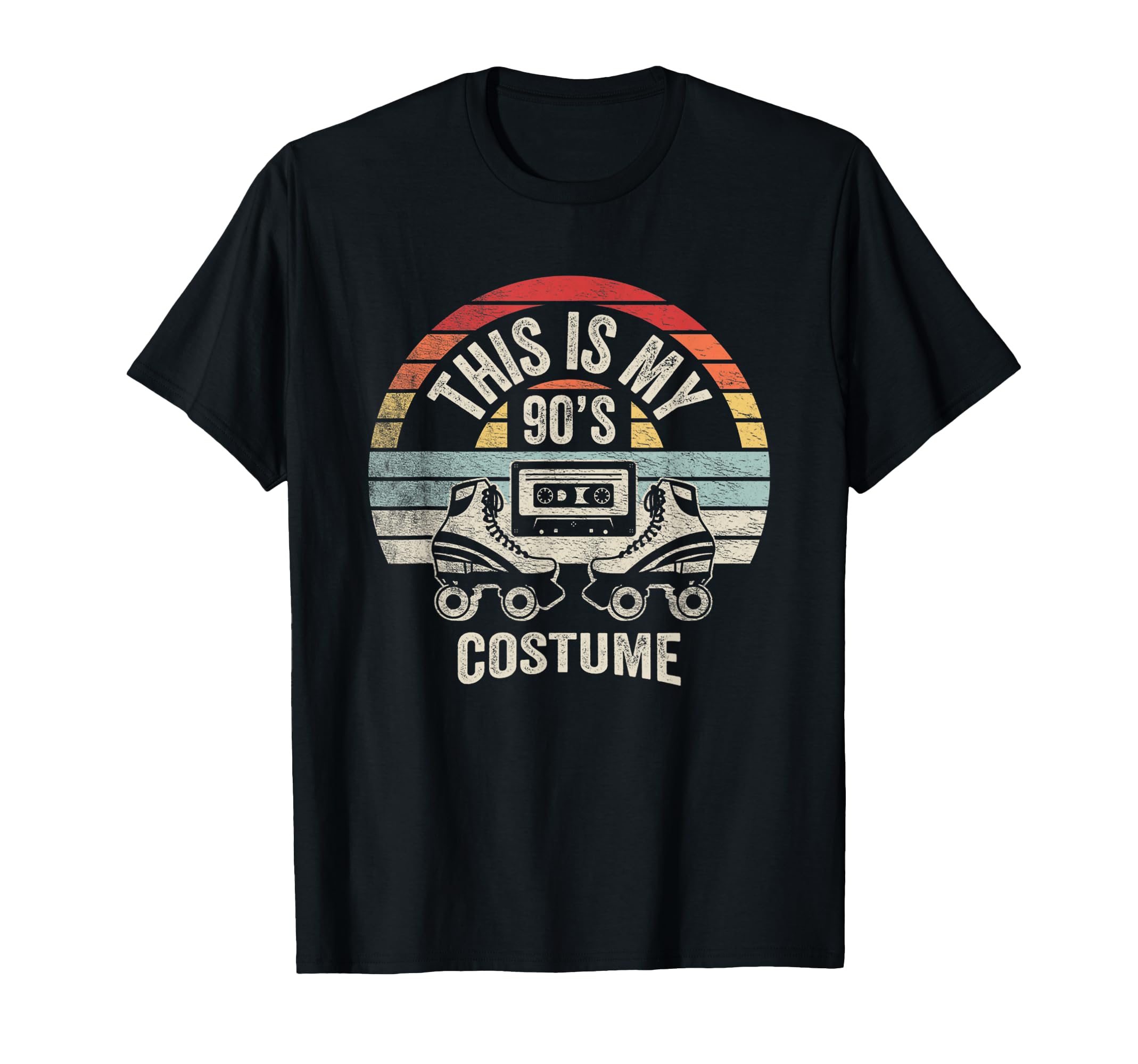 This Is My 90S Costume Cassette Roller T-Shirt - Trendy Graphic for Adults - T-Shirt, Sweatshirt, Hoodie