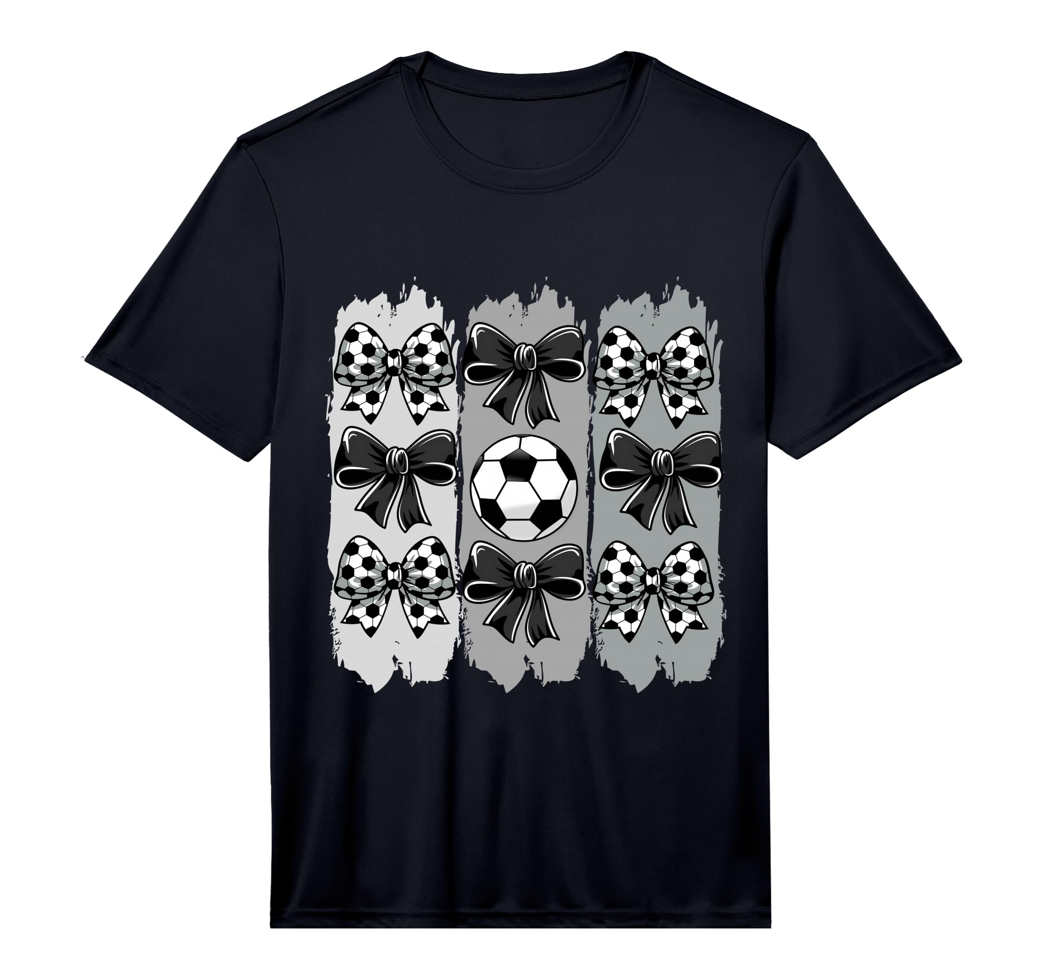 Soccer Coquette Bow Soccer Ball Soccer T-Shirt - Fun Novelty Design Unisex - T-Shirt, Sweatshirt, Hoodie