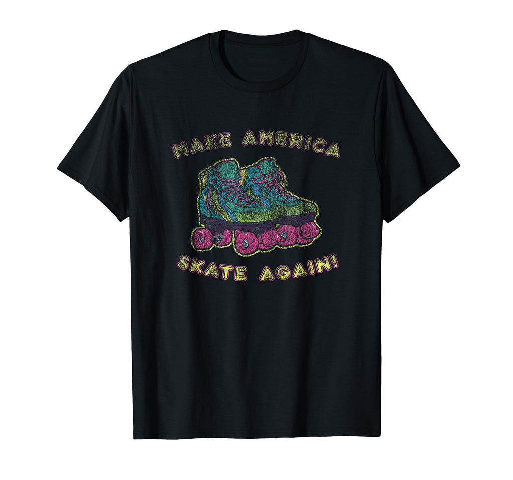 Make America Skate Again Funny T-Shirt - Minimalist Print Men Women - T-Shirt, Sweatshirt, Hoodie
