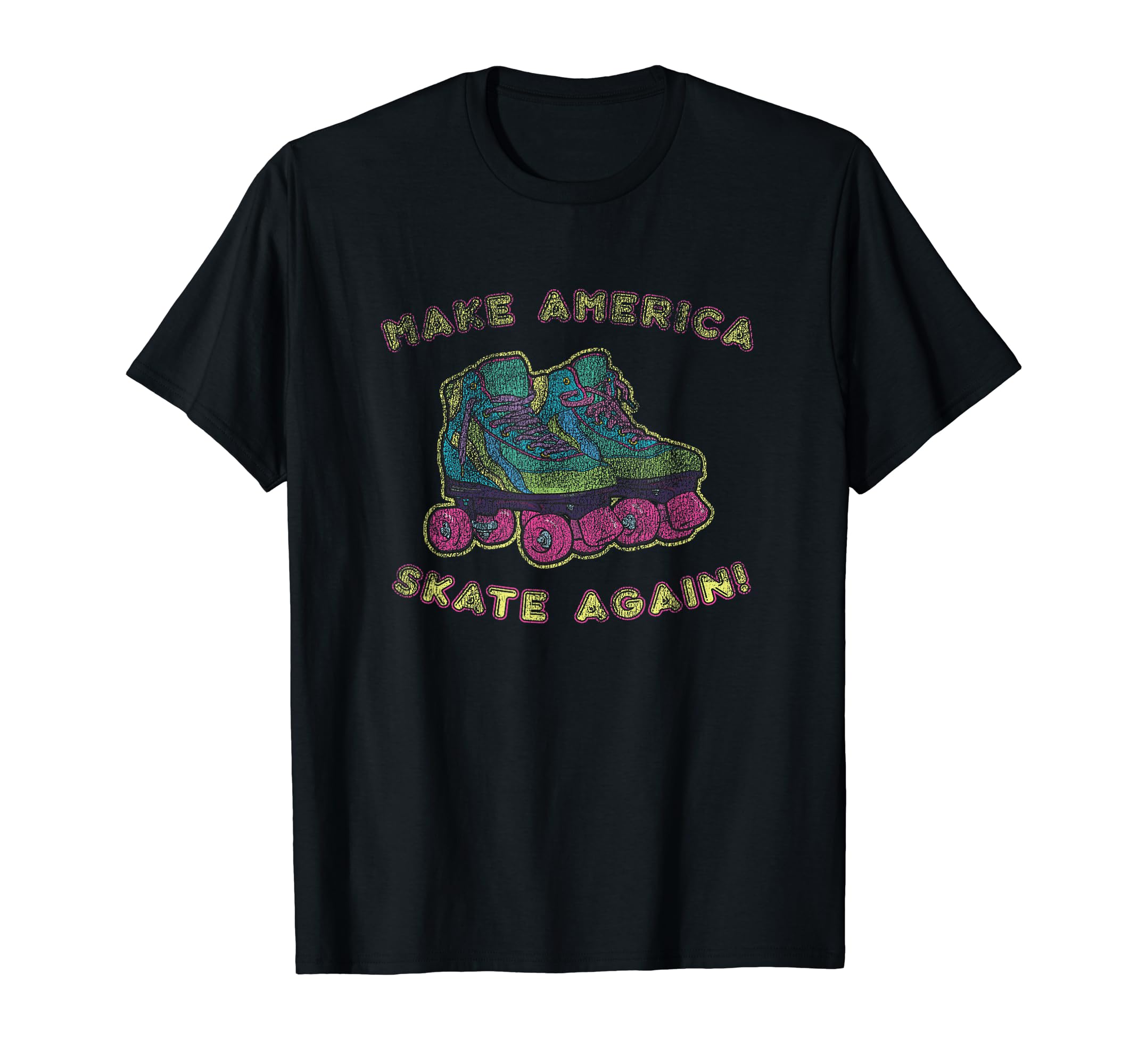 Make America Skate Again Funny T-Shirt - Minimalist Print Men Women - T-Shirt, Sweatshirt, Hoodie