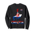 Croatian Pride Hrvatska Soccer Team Sweatshirt - Unique Graphic Men Women - T-Shirt, Sweatshirt, Hoodie