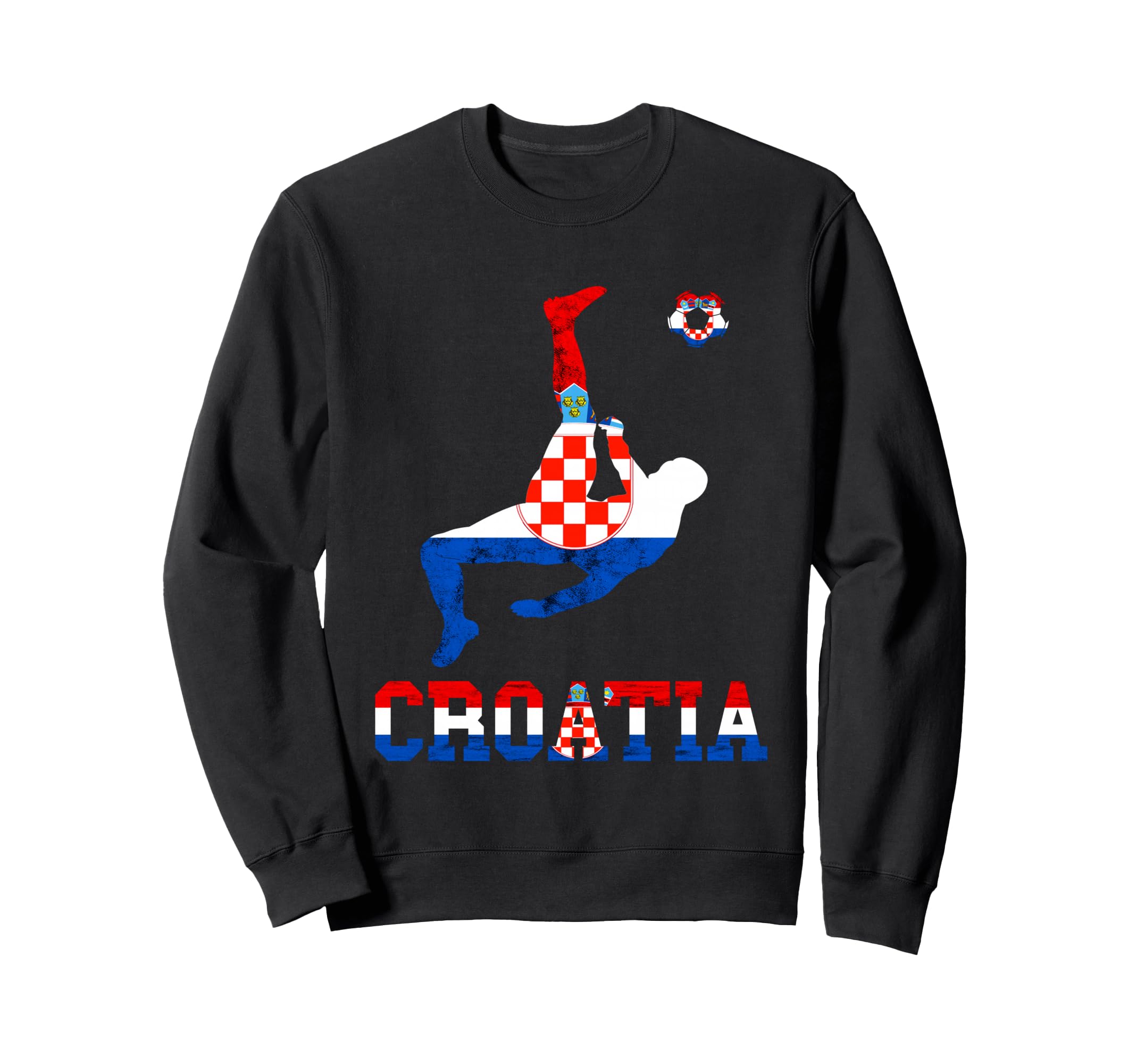 Croatian Pride Hrvatska Soccer Team Sweatshirt - Unique Graphic Men Women - T-Shirt, Sweatshirt, Hoodie