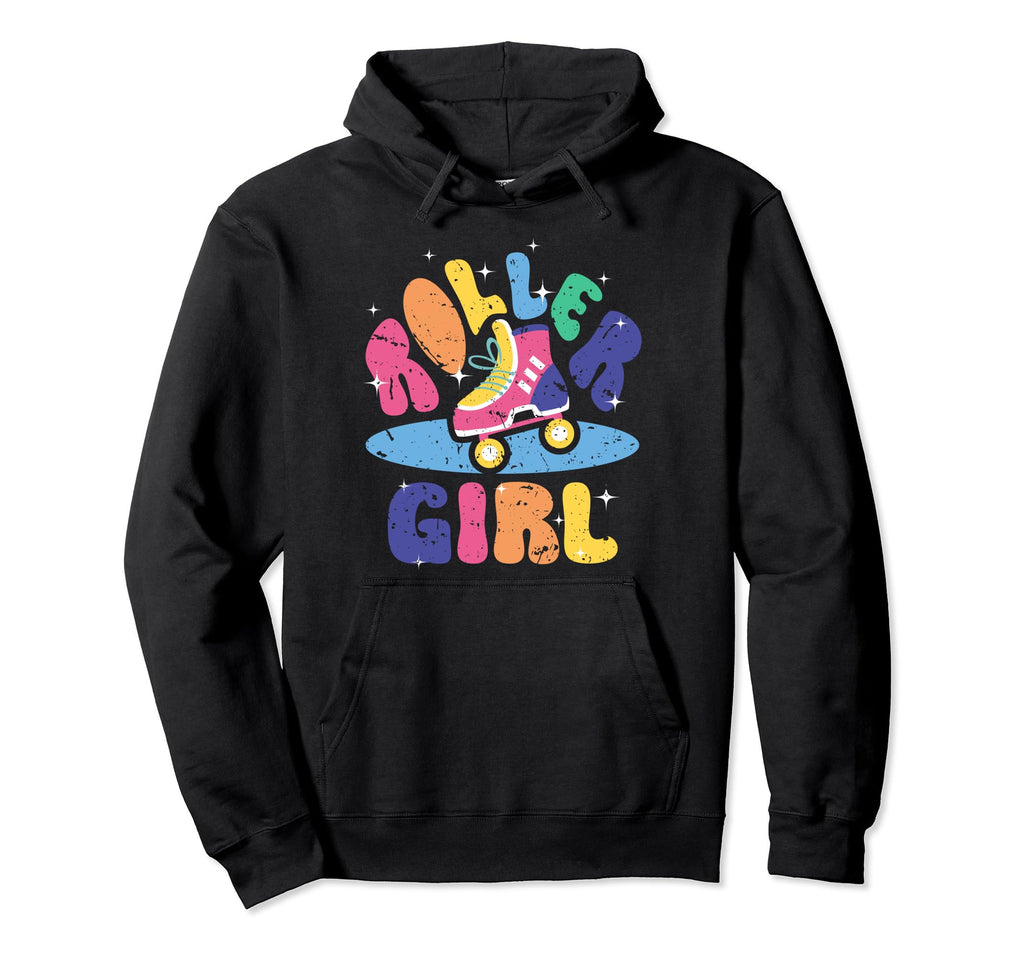 Roller Skate 70S 80S Outfit Party Hoodie - Casual Everyday Wear Unisex - T-Shirt, Sweatshirt, Hoodie