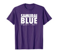 Samurai Blue Soccer Japanese Football T-Shirt - Graphic Print for Adults - T-Shirt, Sweatshirt, Hoodie