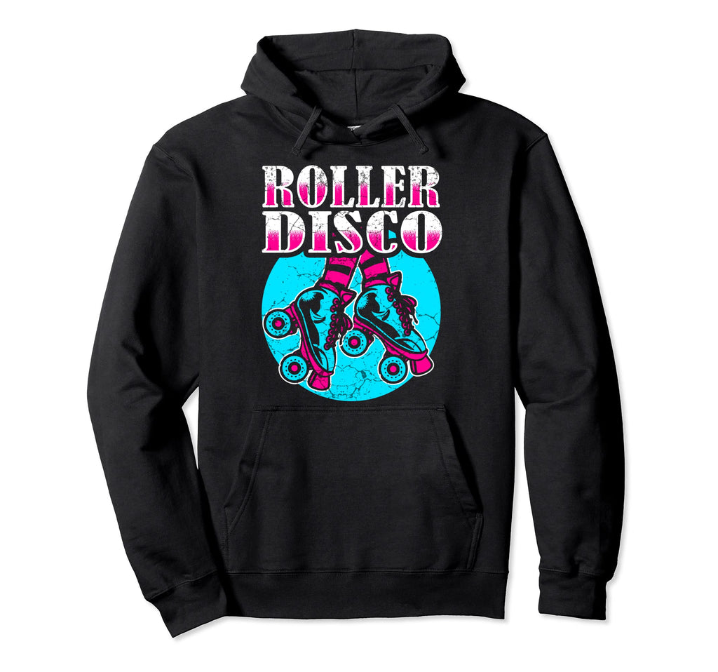 Roller Skates Disco Inline Skating Roller Hoodie - Graphic Print Unisex - T-Shirt, Sweatshirt, Hoodie