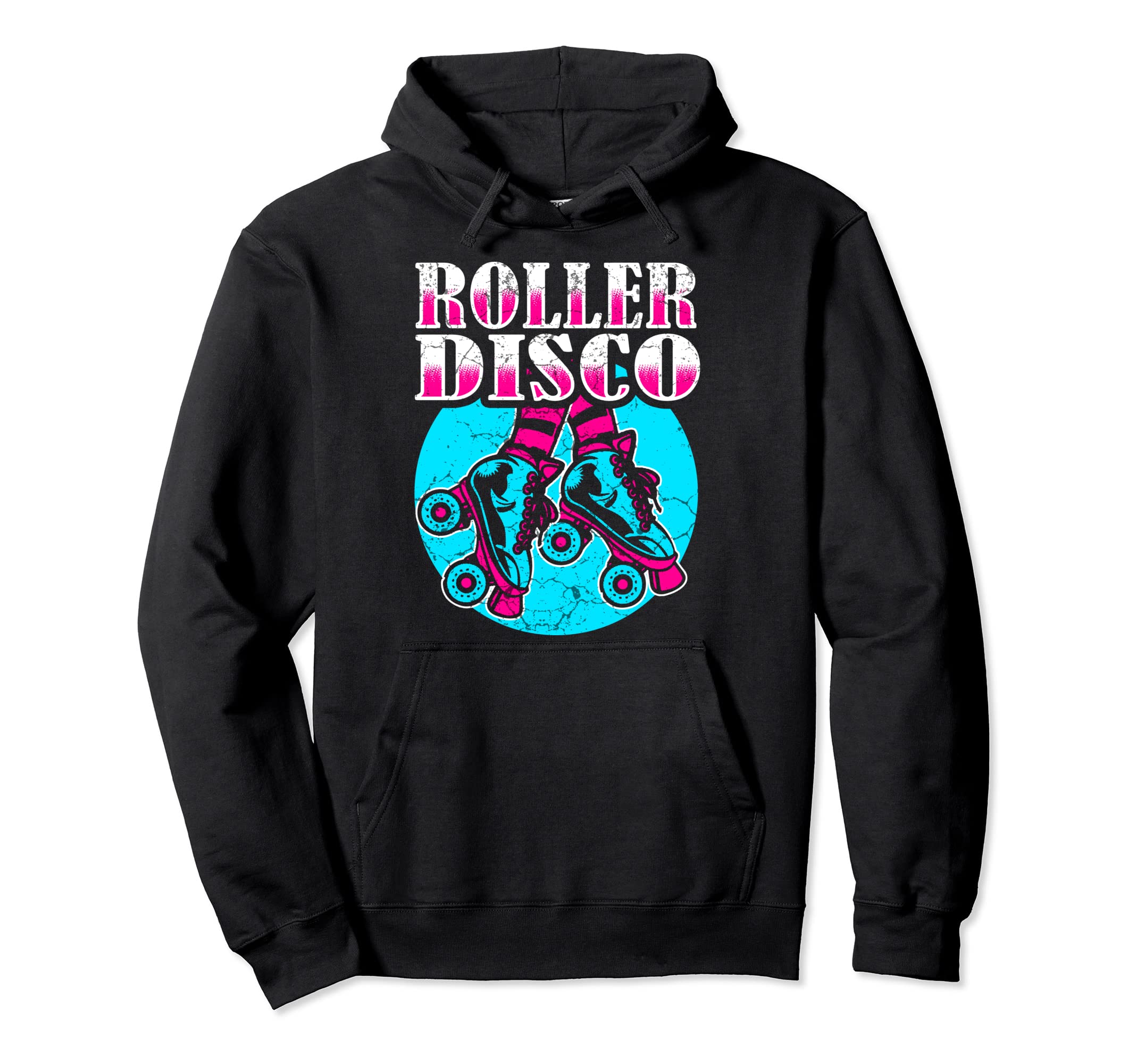Roller Skates Disco Inline Skating Roller Hoodie - Graphic Print Unisex - T-Shirt, Sweatshirt, Hoodie