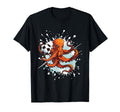 Octopus Playing Soccer Animal T-Shirt - Casual Everyday Wear for Adults - T-Shirt, Sweatshirt, Hoodie