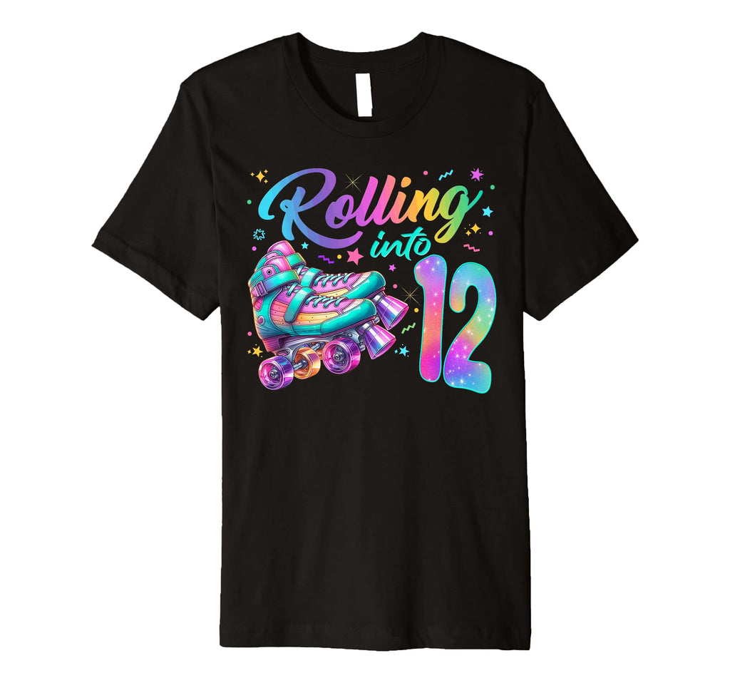 Roller Skates Birthday Skating Party T-Shirt - Streetwear Style for Adults - T-Shirt, Sweatshirt, Hoodie