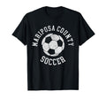 Mariposa County Soccer Distressed 90S T-Shirt - Unique Graphic Men Women - T-Shirt, Sweatshirt, Hoodie