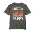 My Favorite Soccer Player Calls Me Pappy T-Shirt - Minimalist Print Unisex - T-Shirt, Sweatshirt, Hoodie