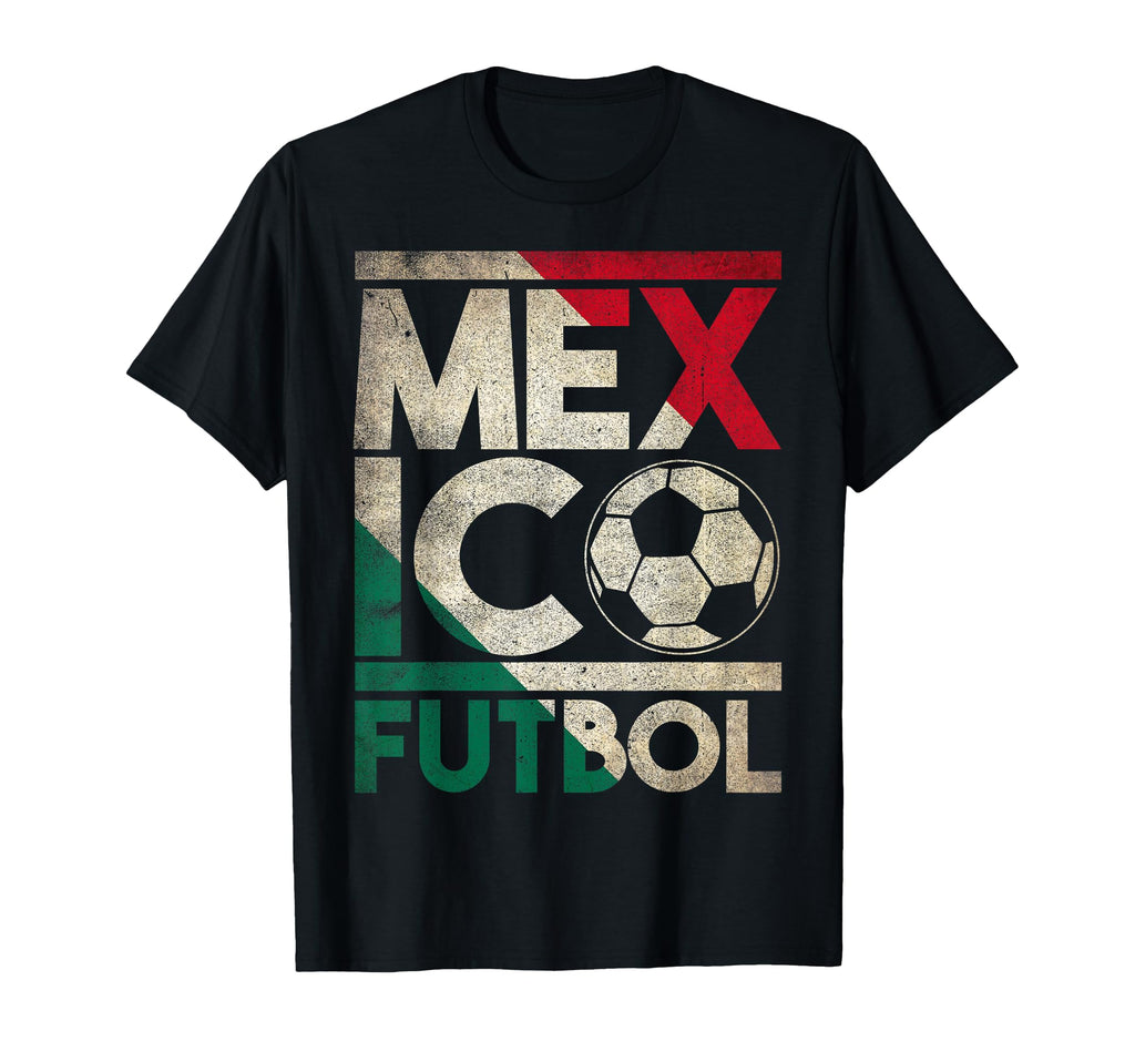 Mexico Futbol Mexican Soccer Flag Fan Gift T-Shirt - Novelty Apparel Unisex - T-Shirt, Sweatshirt, Hoodie