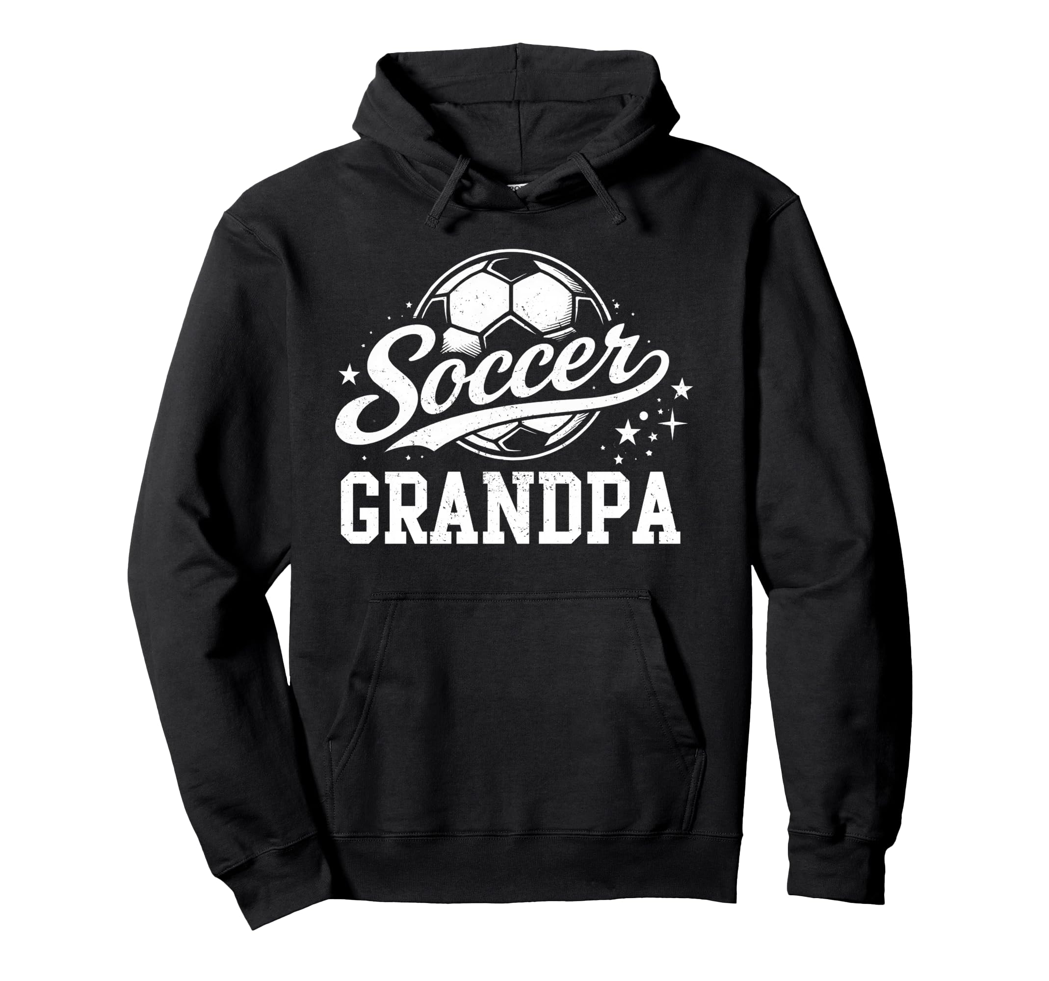 Soccer Grandpa Family Matching Soccer Hoodie - Custom Art Print for Adults - T-Shirt, Sweatshirt, Hoodie