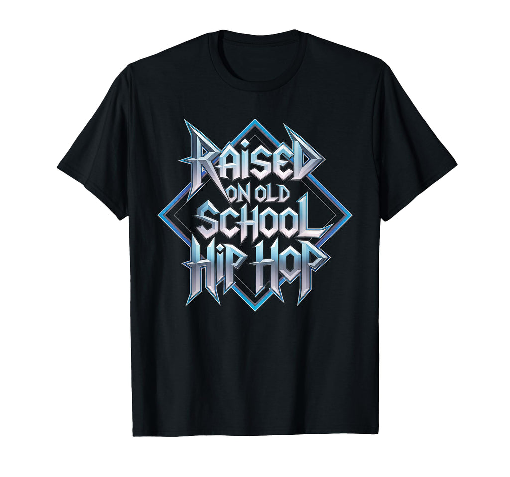 Raised Old School Hip Hop Cassette T-Shirt - Aesthetic Graphic Unisex - T-Shirt, Sweatshirt, Hoodie