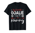 Funny Soccer Goalie Goalkeeper Mom Hoodie - Minimalist Print Men Women - T-Shirt, Sweatshirt, Hoodie