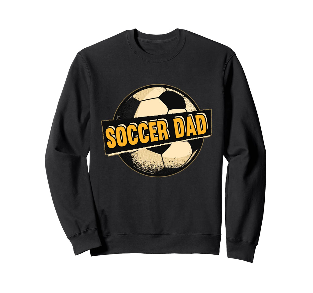 Football Soccer Dad Goalie Sweatshirt - Minimalist Print Men Women - T-Shirt, Sweatshirt, Hoodie