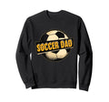 Football Soccer Dad Goalie Sweatshirt - Minimalist Print Men Women - T-Shirt, Sweatshirt, Hoodie