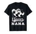 Soccer Heart Nana Soccer Player T-Shirt - Custom Art Print Men Women - T-Shirt, Sweatshirt, Hoodie