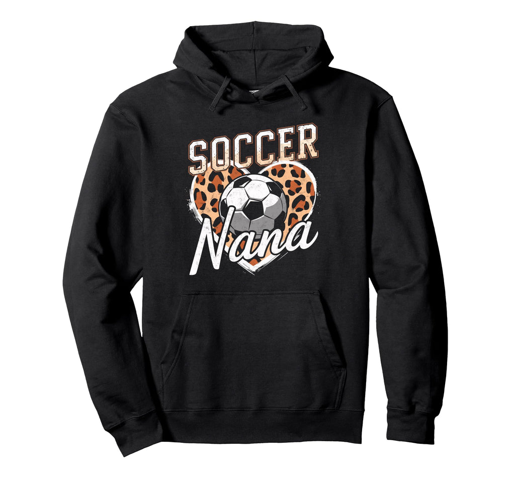 Soccer Football Player Grandma Fan Hoodie - Aesthetic Graphic Unisex - T-Shirt, Sweatshirt, Hoodie