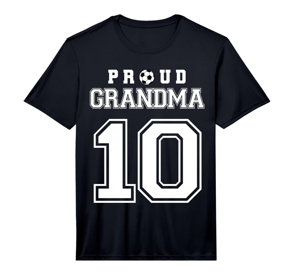 Number 10 Custom Proud Soccer Futbol T-Shirt - Trendy Graphic Men Women - T-Shirt, Sweatshirt, Hoodie