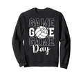 Game Day Volleyball Game Day Heart Sweatshirt - Graphic Print Unisex - T-Shirt, Sweatshirt, Hoodie