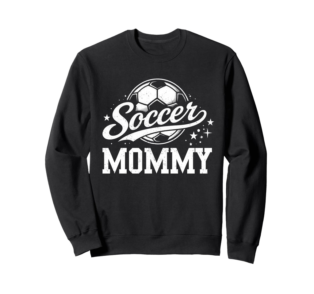 Soccer Mommy Family Matching Mom Sweatshirt - Custom Art Print Men Women - T-Shirt, Sweatshirt, Hoodie
