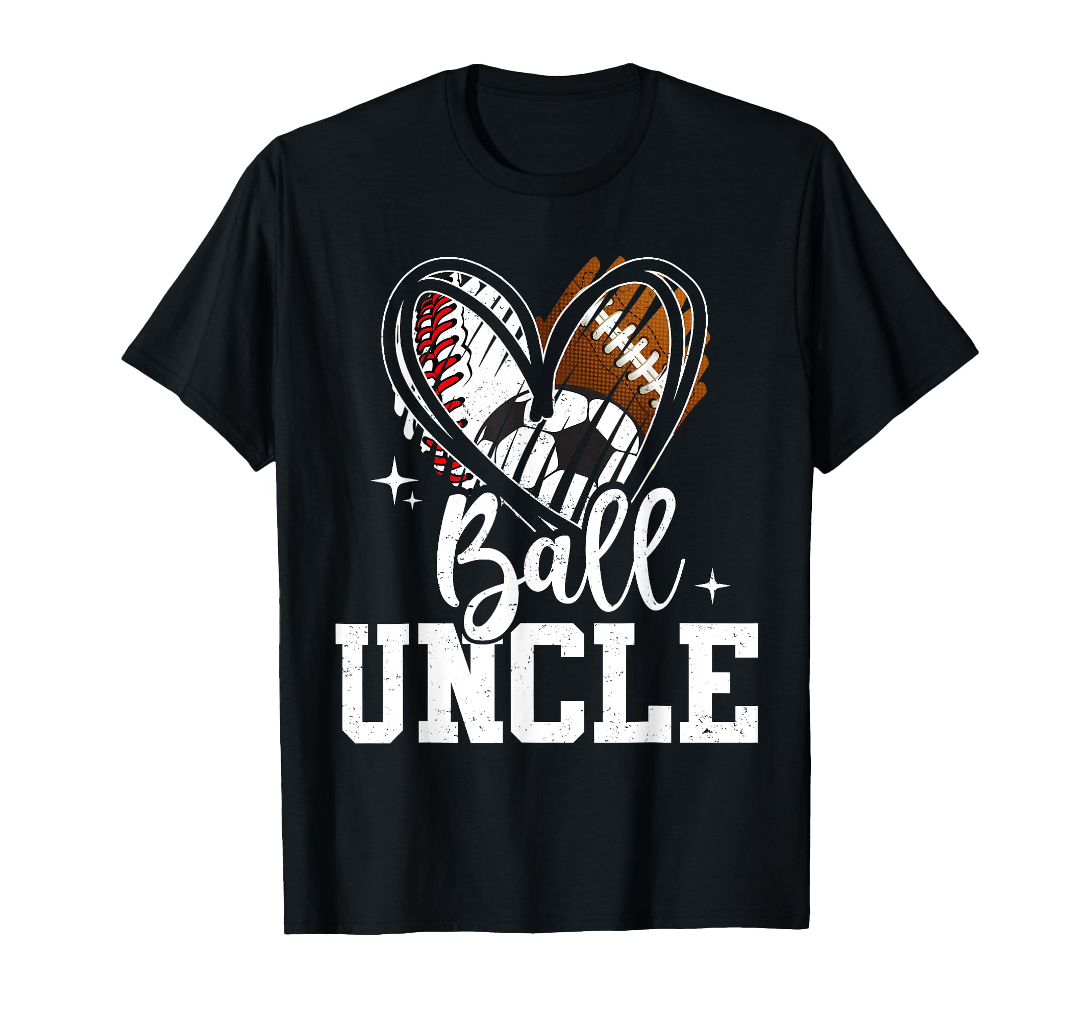 Ball Uncle Baseball Football Soccer T-Shirt - Custom Art Print Men Women - T-Shirt, Sweatshirt, Hoodie
