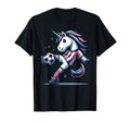 Footballer Unicorn Fans Soccer Team T-Shirt - Aesthetic Graphic Men Women - T-Shirt, Sweatshirt, Hoodie