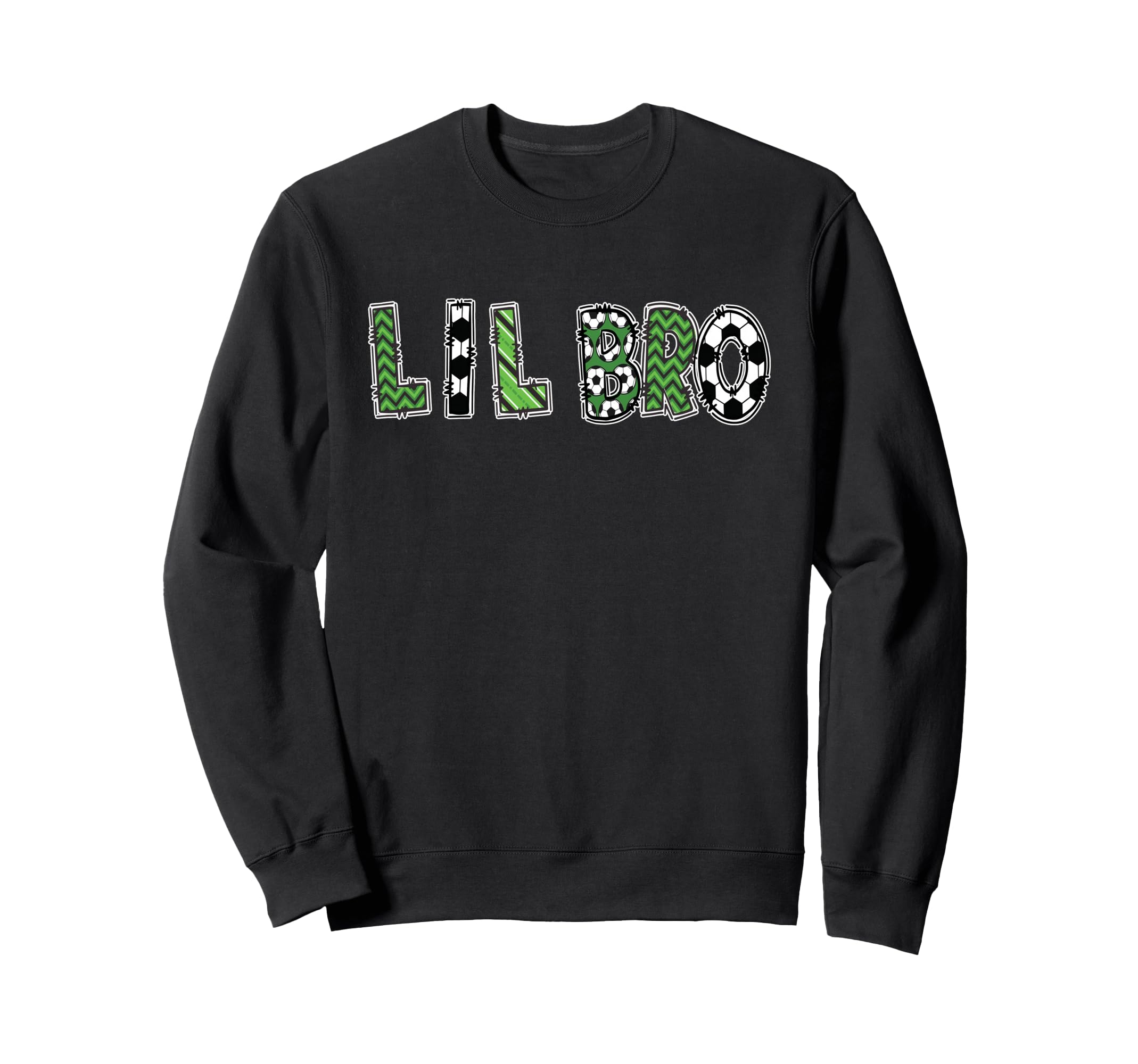Soccer Brother Lil Bro Birthday Party Sweatshirt - Trendy Graphic Men Women - T-Shirt, Sweatshirt, Hoodie