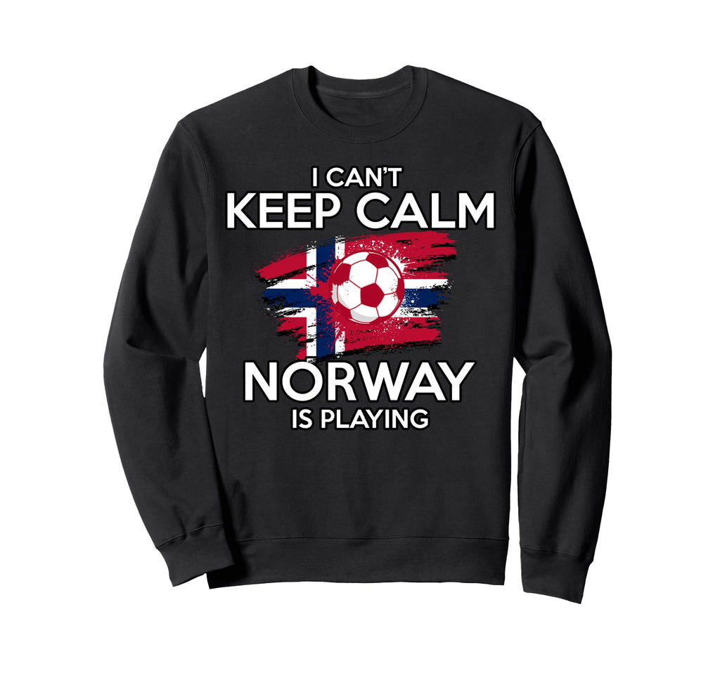 Norway Football Fan Soccer Game Sweatshirt - Custom Art Print for Adults - T-Shirt, Sweatshirt, Hoodie