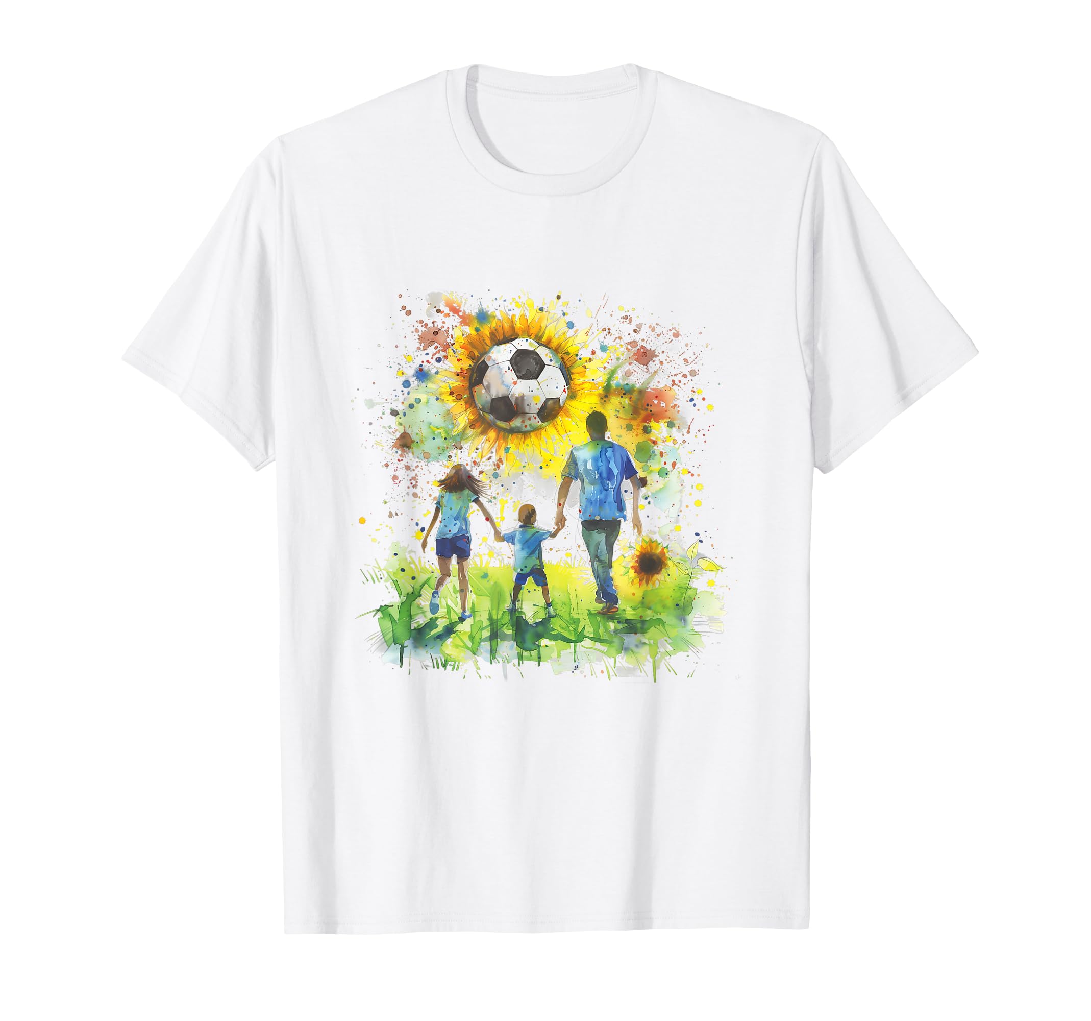 Family Play Soccer Gift Sports Lovers T-Shirt - Trendy Graphic Men Women - T-Shirt, Sweatshirt, Hoodie