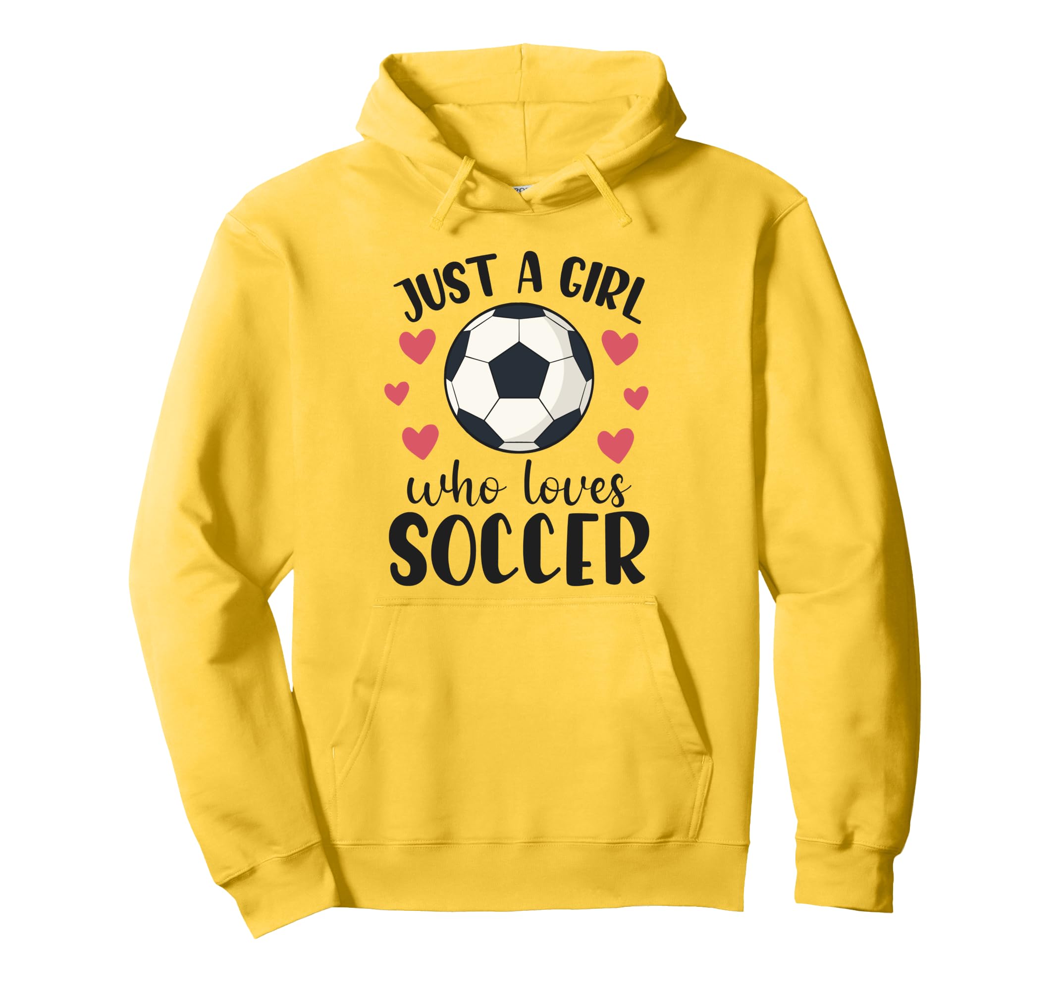 Just Who Loves Soccer Female Player Hoodie - Minimalist Print Unisex - T-Shirt, Sweatshirt, Hoodie