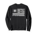 I Yell Because I Care Us Flag Soccer Sweatshirt - Graphic Print Unisex - T-Shirt, Sweatshirt, Hoodie
