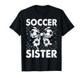 Soccer Sister Funny Coquette Bow T-Shirt - Novelty Apparel for Adults - T-Shirt, Sweatshirt, Hoodie