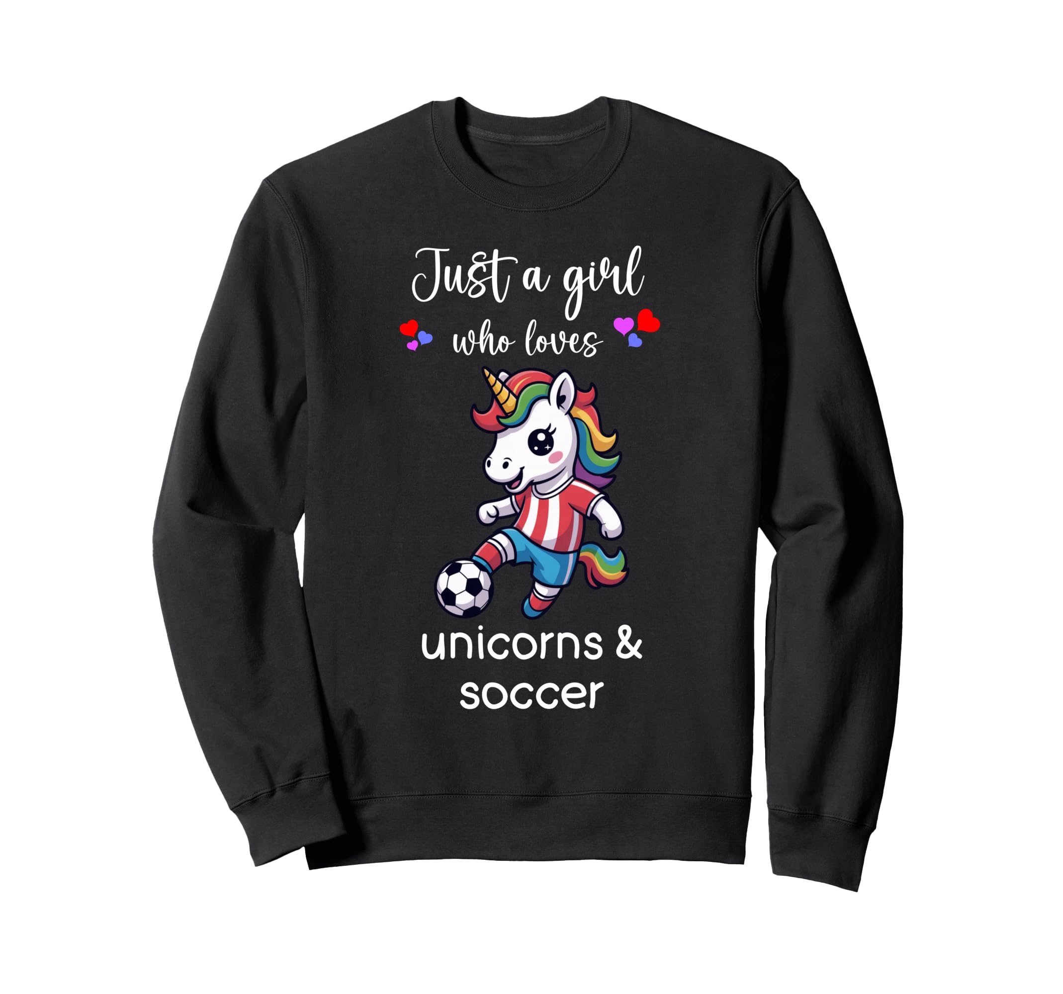 Unicorn Soccer Unicorn Soccer Sweatshirt - Unique Graphic Unisex - T-Shirt, Sweatshirt, Hoodie