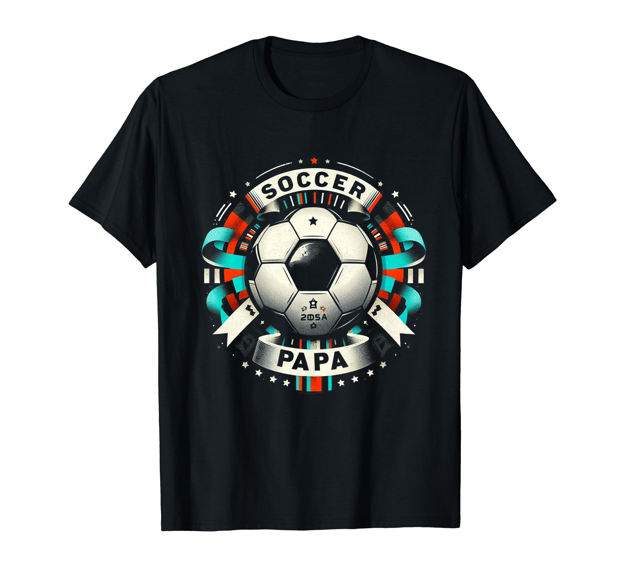 Soccer Papa Family Matching Dad Fathers T-Shirt - Graphic Print for Adults - T-Shirt, Sweatshirt, Hoodie