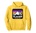 Glacier National Park Montana Family Hoodie - Aesthetic Graphic Unisex - T-Shirt, Sweatshirt, Hoodie
