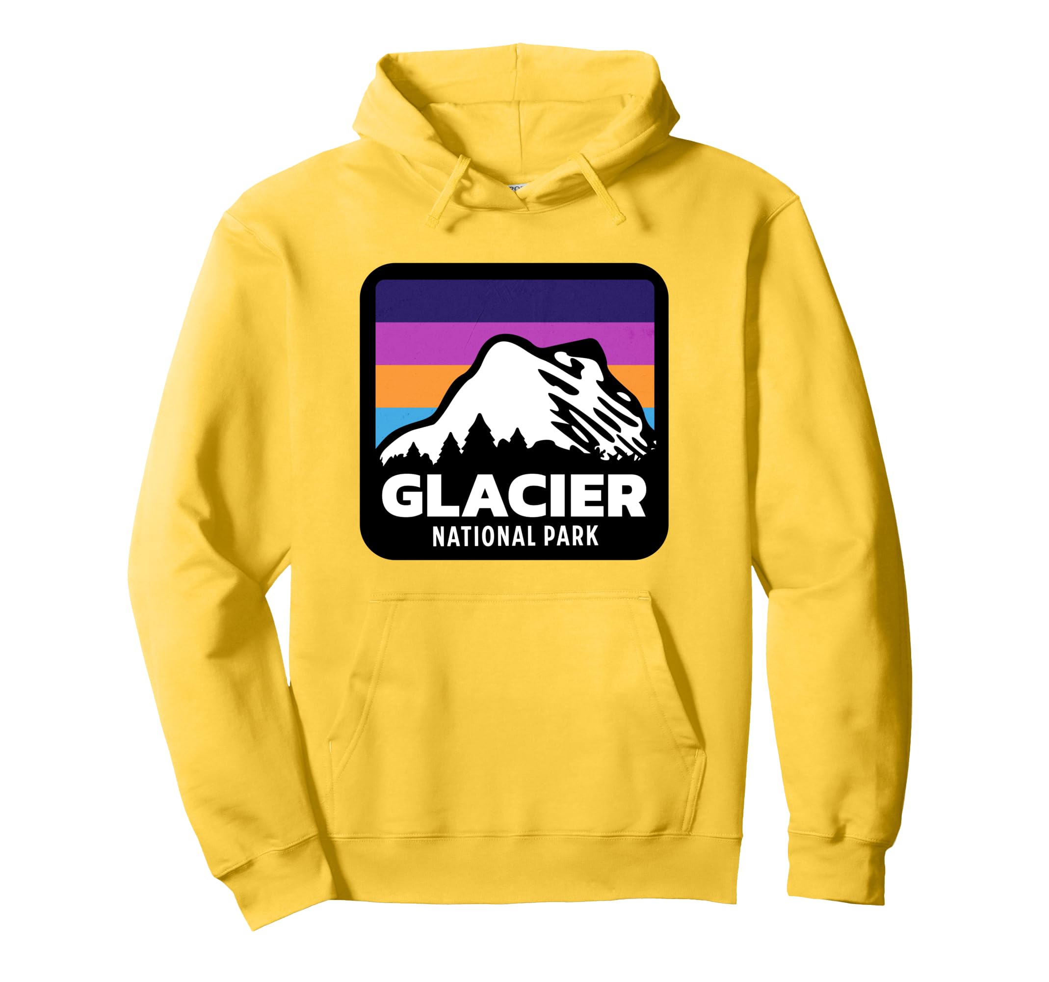 Glacier National Park Montana Family Hoodie - Aesthetic Graphic Unisex - T-Shirt, Sweatshirt, Hoodie
