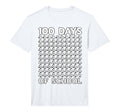 100 Days School Soccer Balls T-Shirt - Casual Everyday Wear for Adults - T-Shirt, Sweatshirt, Hoodie