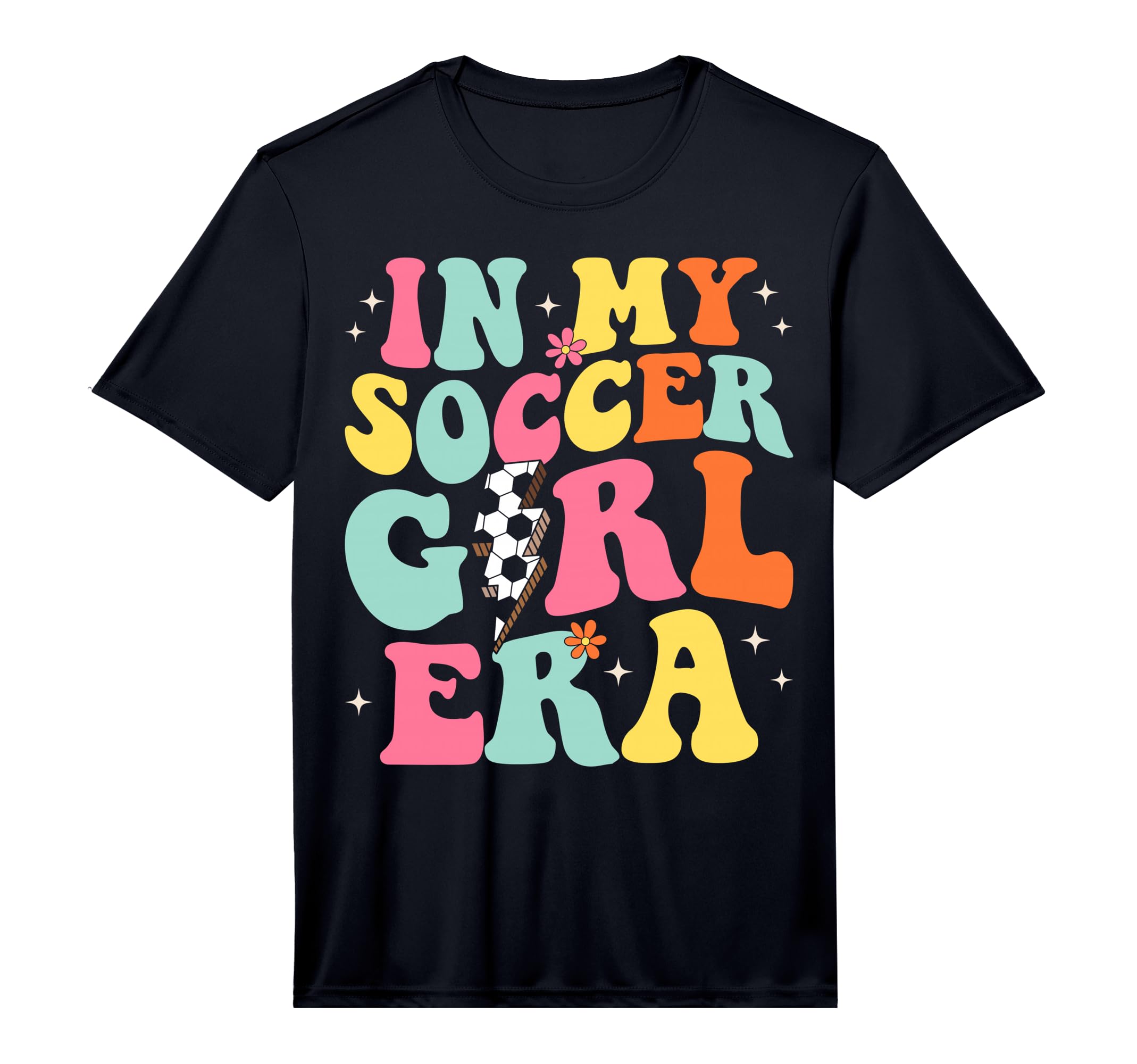 My Soccer Era Groovy Soccer Performance T-Shirt - Trendy Graphic Men Women - T-Shirt, Sweatshirt, Hoodie
