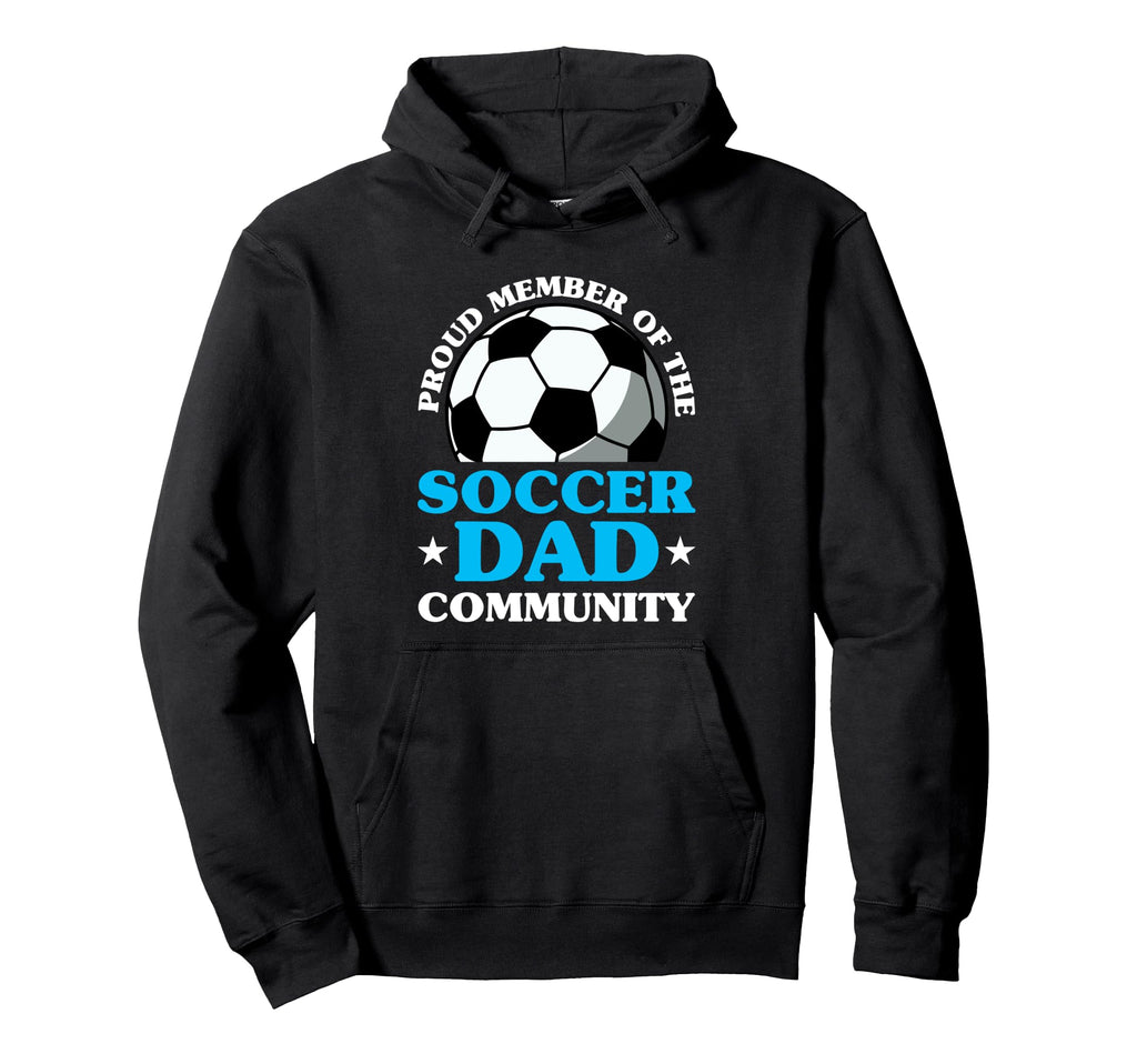 Soccer Dad Fathers Day Hoodie - Minimalist Print for Adults - T-Shirt, Sweatshirt, Hoodie