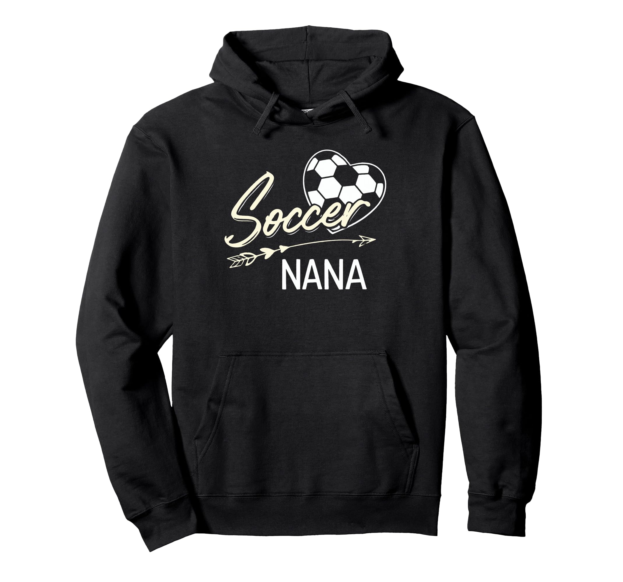 Soccer Nana Proud Grandma Soccer Love Hoodie - Minimalist Print Unisex - T-Shirt, Sweatshirt, Hoodie
