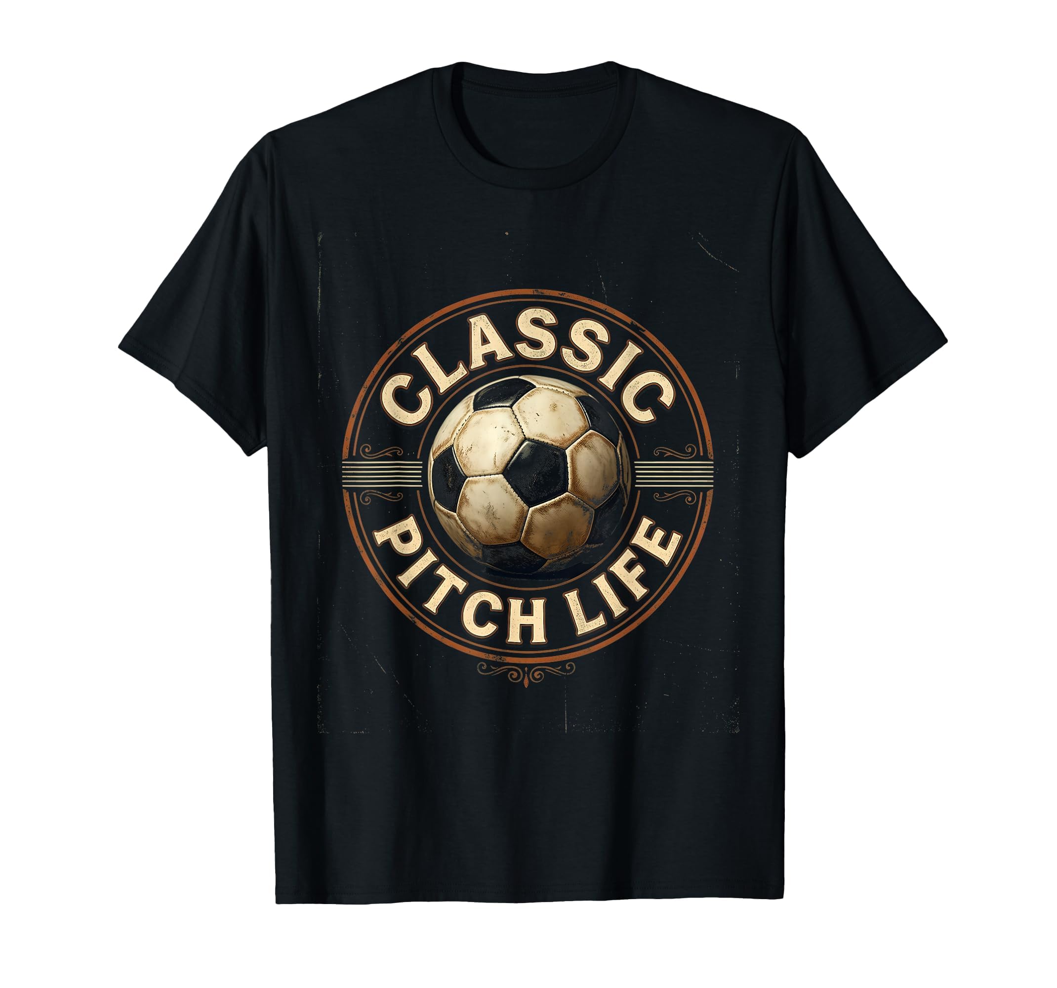 Pitch Life Soccer Ball T-Shirt - Streetwear Style for Adults - T-Shirt, Sweatshirt, Hoodie