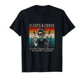 Cleats And Chaos Skeleton Soccer T-Shirt - Fun Novelty Design Men Women - T-Shirt, Sweatshirt, Hoodie