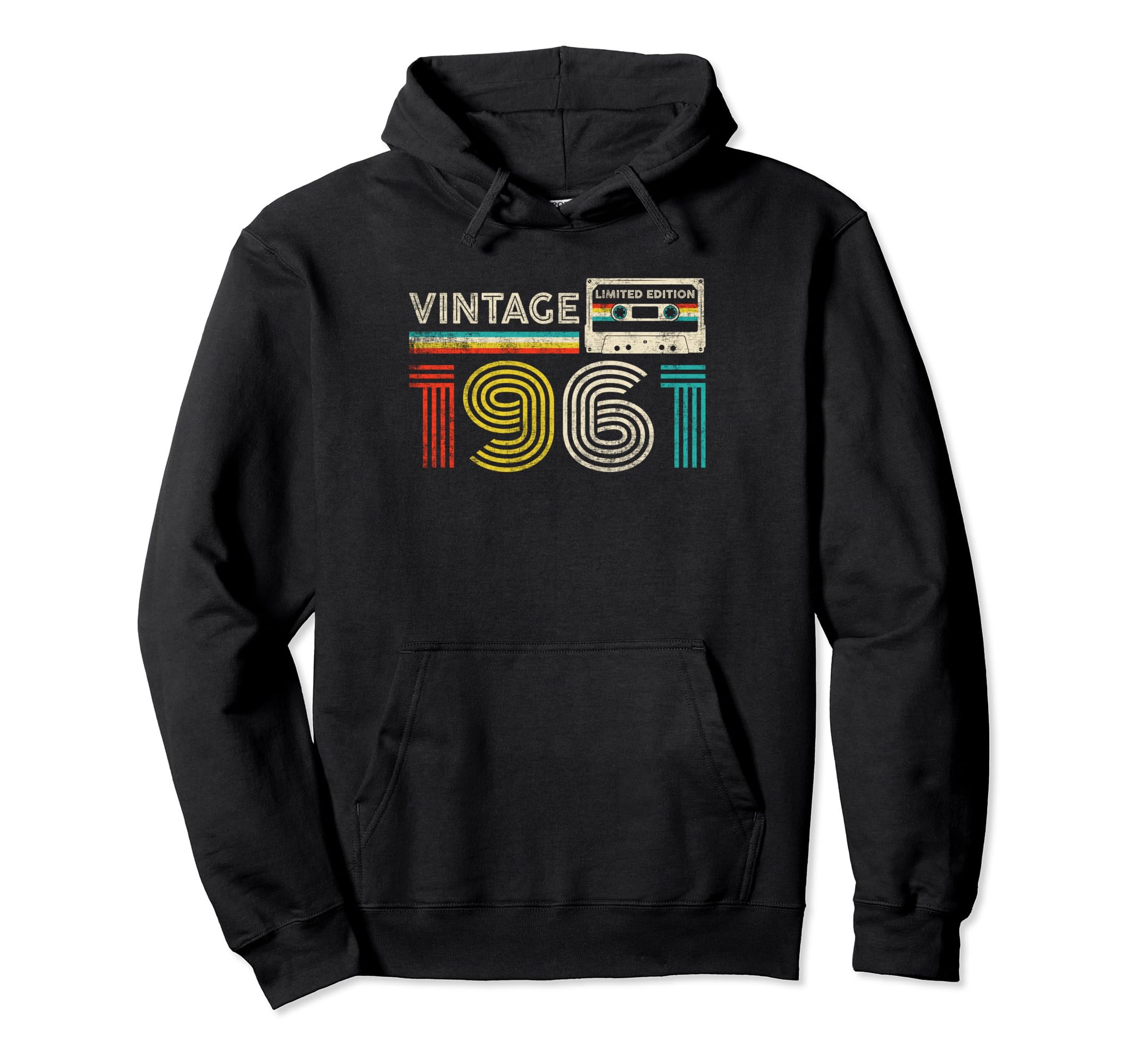 63Rd Birthday Gifts 1961 Cassette Tape Hoodie - Graphic Print Unisex - T-Shirt, Sweatshirt, Hoodie