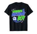 Grandpa Birthday Soccer Family Football T-Shirt - Unique Graphic Unisex - T-Shirt, Sweatshirt, Hoodie